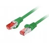 Lanberg PATCHCORD KAT.6 S/FTP LSZH CU 20M ŽALIAS FLUKE PASSED LANBERG