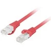 Lanberg PATCHCORD KAT.6 UTP LSZH CU 20M RAUDONAS FLUKE PASSED LANBERG