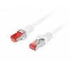 Lanberg Patchcord S/FTP kat.6 0,25m LSZH CU fluke passed balta