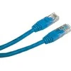 LAN UTP patchcord kabelis, Cat.5e, RJ45 M - RJ45 M, 0,5 m, neekranuotas, mėlyna, ekonomiškas, EOL