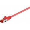 Goobay Patchkabel CAT6 RJ45 S/FTP 10m red