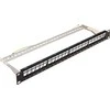 TST Patchpanel 1U 19" 24x Keystone lizdas (PP-24/FX/C)