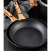 Daugiasluoksnė keptuvė 24 cm BERGNER BG-56031, anglies spalvos