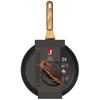 Daugiasluoksnė keptuvė 24 cm BERGNER BG-56031, anglies spalvos