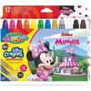 Colorino Šilkinės išsukamos kreidelės MINNIE 90713PTR, 12 spalvų