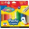 Patio Trinamos plastikinės kreidelės Colorino Kids 24 spalvų
