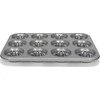 Patisse mini turbano formos 26,5 x 35 cm sidabro plieno 12 skyrių