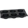 Patisse bandelės formos 29 x 17 cm juodo silikono 6 kišenės