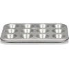 Patisse muffin formos mini 25 x 19 cm sidabro plienas