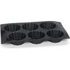 Patisse miniatiūrinio žibinto formos 29 x 17 cm juodo silikono 6 skyreliai