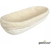 Patisse Ovalus pintas krepšelis su drobe 28x13cm -