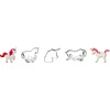 Patisse Ovalus pintas krepšelis su drobe 41x15cm -