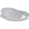 Patisse Quiche formos su laisvu apatiniu 24 cm sidabriniu plienu