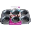 Patisse Mugfin forma 6 vnt 27 cm Sidabro viršus universalus