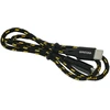 Patona 1811 kabelis USB USB 2.0 0,06 m USB C Juodas, Geltonas