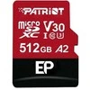 Patriot Memory EP A2 atminties kortelė 512 GB Micro SDXC V30 U3 Class 10 (PEF512GEP32MCX)