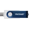 „Mėlyna Patriot Xporter X550“ 32 GB, USB atmintinė - mėlynas/baltas, USB-A ir USB-C 3.2 Gen 1
