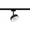 Paulmann bėgių prožektorius URail CIRCLE LED DIM 5W 180lm 4000K 230V matinis juodas/metalinis