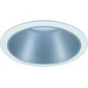 Paulmann Cole Coin įmontuojamas šviestuvas 3 krypčių pritemdomas LED 1x6,5W 2700K 230V baltas/sidabrinis kilimėlis/plastikas