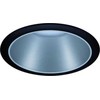 Paulmann LED įleidžiamas šviestuvas Cole 6,5 W, apvalus, šiltai baltas, reguliuojamas, juodas/sidabrinis 93407