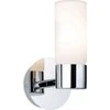 Paulmann Eleon sieninis šviestuvas Sieninis šviestuvas IP44 maks. 33W G9 chromas/satinas 230V metalas/stiklas