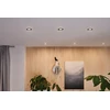 Paulmann Įleidžiamas šviestuvas NOVA LED PLUS DIM pakreiptas GU10 max.35W 93mm IP65 230V matinis juodas / aliuminis