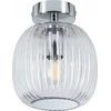 Paulmann lubinis šviestuvas RUYA vonios lubų šviestuvas E14 max 20W IP44 230V chromas / stiklas