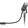 Paulmann Lauko Plug &amp; Shine spot 12W IP65 230V 3000K pilka/ aliuminis