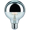 Paulmann LED šaltinis G95 veidrodis 7W 230V 680lm E27 2700K Sidabrinė pritemdoma