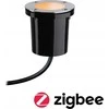 Paulmann Plug &amp; Shine FLOOR SH Zigbee RGBW 4.6W IP65 RGBW 24V įžeminimo lempa juoda / metalinė