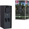 Paulmann RIO 2GN išorinė maitinimo kolonėlė. 24V Plug &amp; Shine + 2GN. 230V IP44 + prieblandos jutiklis nerūdijantis plienas / antracitas