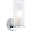 Paulmann sieninis šviestuvas LUENA E14 maks. 20W IP44 230V stiklas chromas / metalas