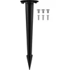 Paulmann Sodo šviestuvų pagrindas/smeigtukas, 40 cm, apvalus, metalinis