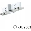 Paulmann Šynų skyriklis URail izoliatorių sistema balta RAL9003 / metalas