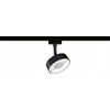 Paulmann URail CIRCLE LED bėgių prožektorius 5W 210lm 3000/4000K 230V matinė juoda/metalinė