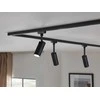 Paulmann Track prožektorius URail TUBO LED 3-STEP DIM 4W 150lm 3000K 230V matinis juodas/metalinis