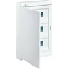 Elektro Plast Nasielsk Paviršinis modulinis skirstomasis skydas ELEGANT 3x12 baltos durys 2445-00