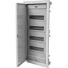 Pawbol 4x12 įleidžiamas modulinis skirstomasis skydas su metalinėmis durelėmis IP40 N+PE C.1548