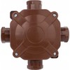 Pawbol Instaliacinė dėžutė A.0035BR PG16/5x4 mm2, IP67 ruda