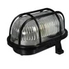 Pawbol kanalas šviestuvas ODAR 60W E27 su tinklelio plastiko IP44 juoda (D.3151C)