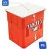 Pawbol Pawbol R.8147 dėžutė IP20 žaibo jungtims, oranžinė/pilka