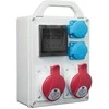 Pawbol R- BOX 240R 4S 1x32A / 5P 1x16A / 5P 2x250V, tuščias IP44 langas (B.1701R)