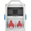 Pawbol R- LANGELIS 300 9S 1x32A / 5p, 1x16A / 5p, 2x250V, tuščias IP44 langas (B.18.300- 7)