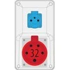 Pawbol skirstomoji plokštė R-BOX COMPACT 32A/5 1x250V - B.325/1