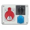 Pawbol Stacionarus skirstomasis skydas R-BOX 190 1x32A/5P 1x250V išjungtas 0/1 IP44 (B.1092W)