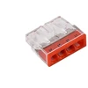 Pawbol E.4182T Greito prijungimo jungtis 2,5 mm2, 4 kontaktų, raudona, E.4182T /100 vnt./