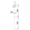 Pawbol Uziom lankstymo visiškai 2x1.5m galvanizuotas (R.8055)