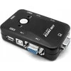 Jungiklis Pawonik KVM VGA 2X1 ŠVEICARIJA 3XUSB HUB LANGELIS