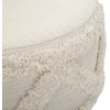 P&C Boho stiliaus taburetė, medinės kojos, Ø 32 cm