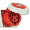 PCE Fiksuotas lizdas 32A 400V 3P + Z + N be uždusimo IP67 1252-6